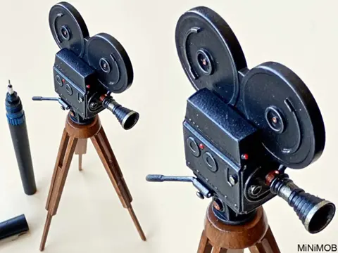 Câmera de Cinema Antiga