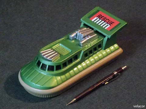 Hovercraft clássico dos anos 70 - 20 cm